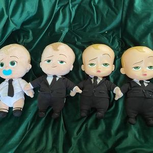 Dreamworks 2017 Toy The Boss Baby 12" Talking Doll LOT